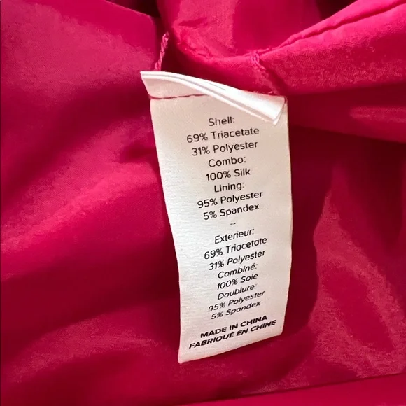 Cinq à Sept Cerise Pink Black Sequin Lace-Up Corset Mini Dress Size 10 - Picture 11 of 15